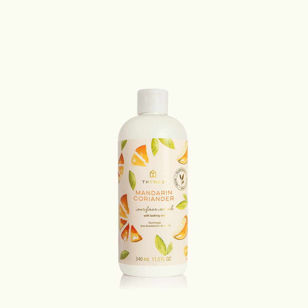 Thymes Mandarin Coriander Surface Scrub for home cleaning image number 0